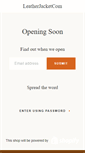 Mobile Screenshot of leatherjacket.com